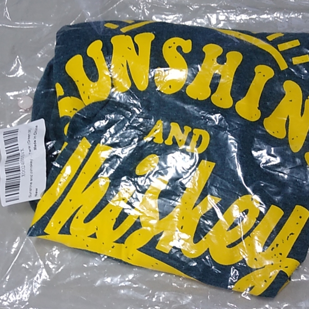 Sunshine and Whiskey Green  Tank Top for Women - Picture 5 of 5